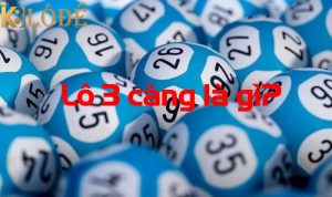 Lô 3 càng là gì